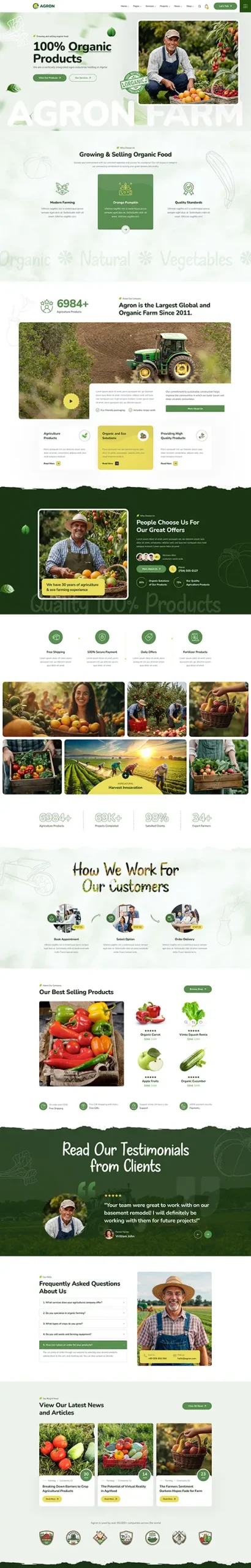 We grow fresh, organic produce using clean methods that protect nature, healthy food.